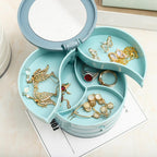Boîte à Bijoux rotative à 4 étages