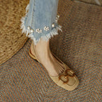Sandales à bout fermé carré rétro - Collection 2023