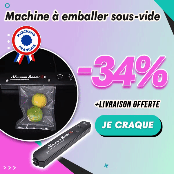 Machine à emballer sous-vide