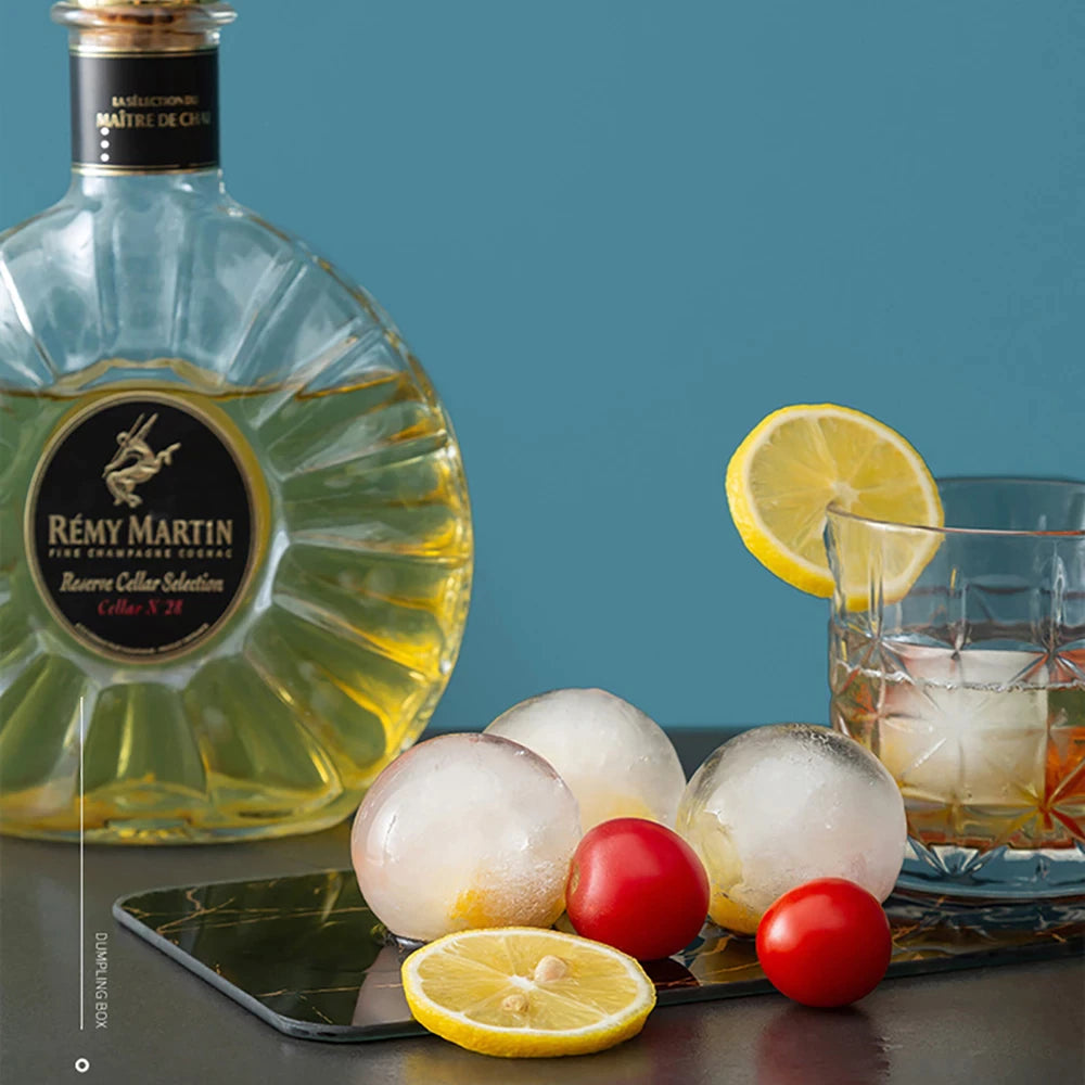 2x Moules à Glaçons sphériques