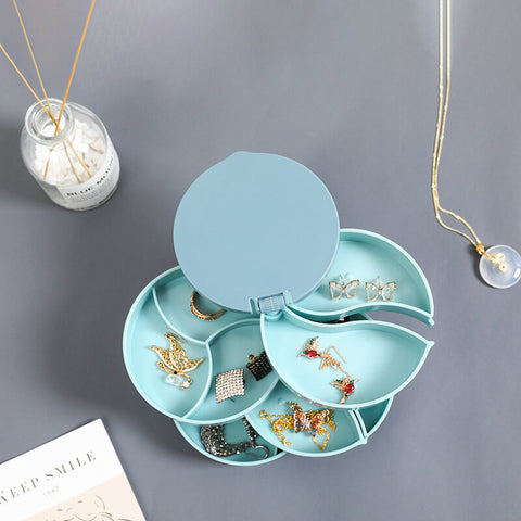 Boîte à Bijoux rotative à 4 étages