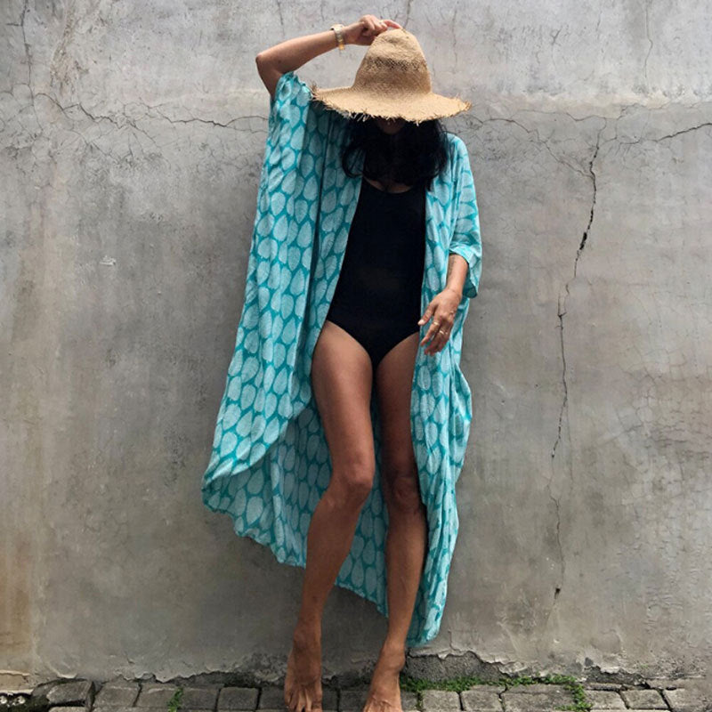 Robe de plage Kimono bohème - Collection 2023