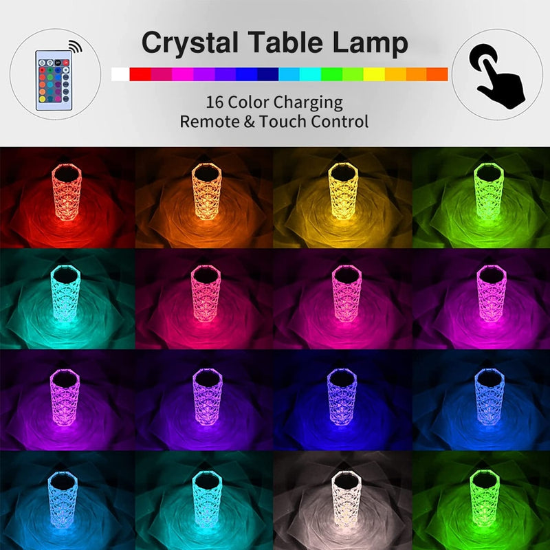 Lampe USB Cristal MAGIQUE !