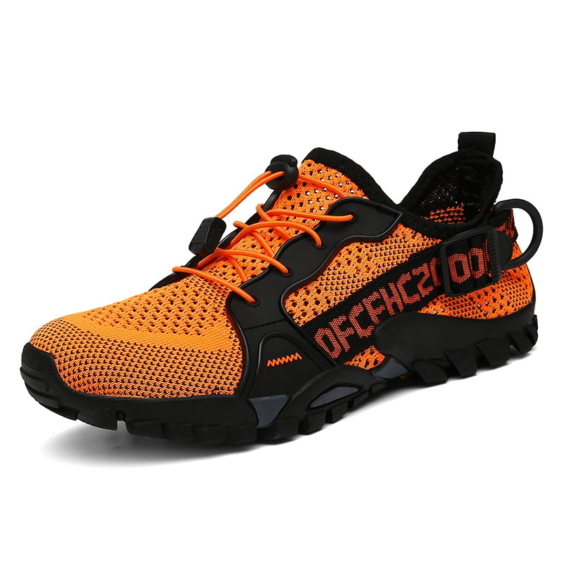 Lightweight and breathable hiking shoes