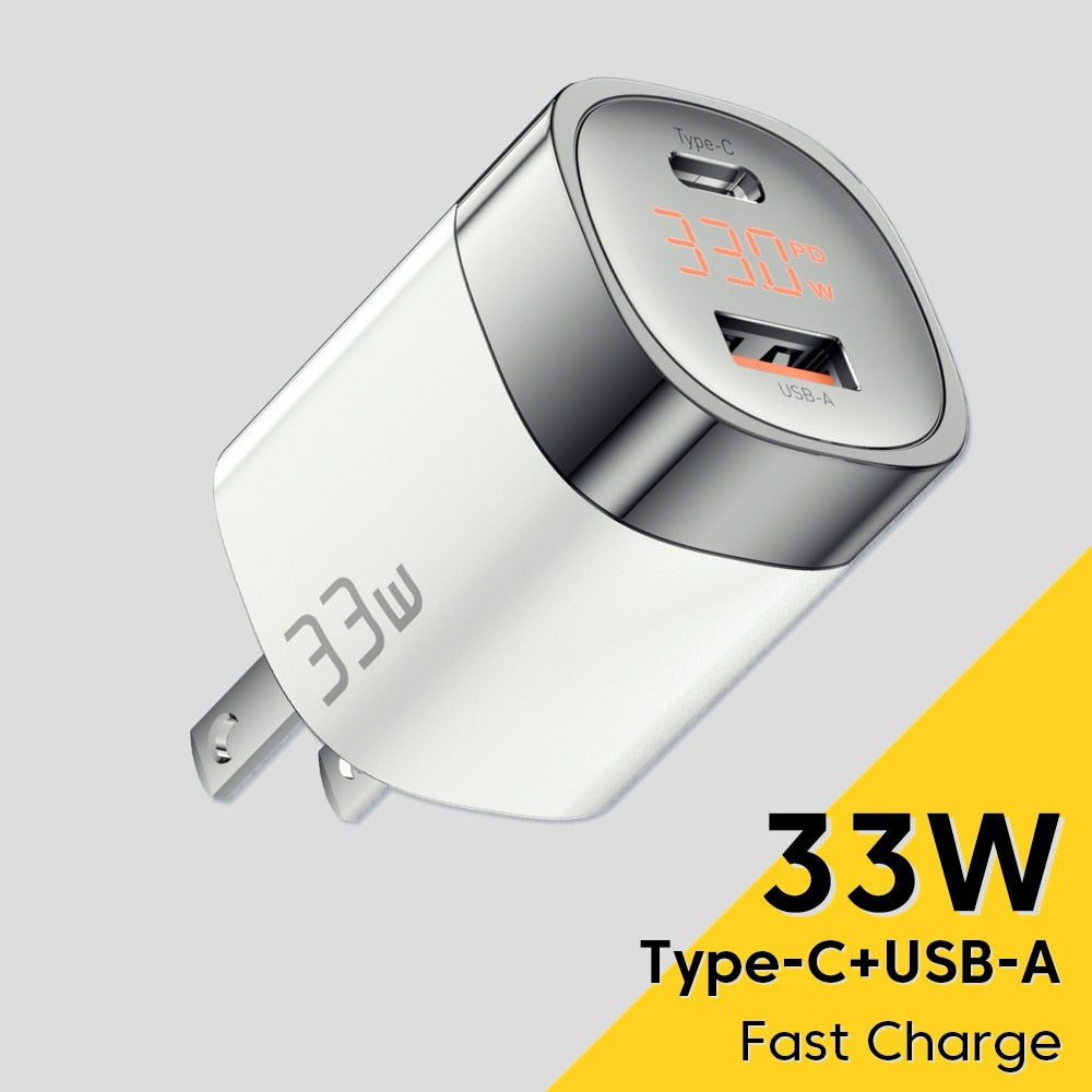 Chargeur rapide 3.0 - USB/USB C