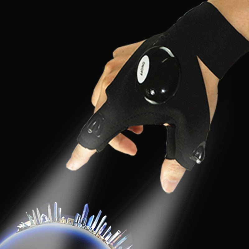 Gants Lumière LED
