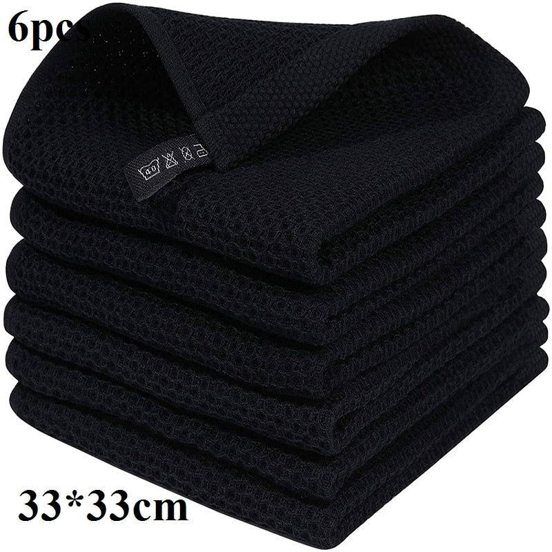 Paquete de 6 paños de cocina Absorción MÁX+