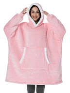 Sweat Plaid à capuche XXL