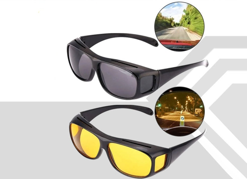 Lunettes de conduite anti-éblouissement - Clip OFFERT