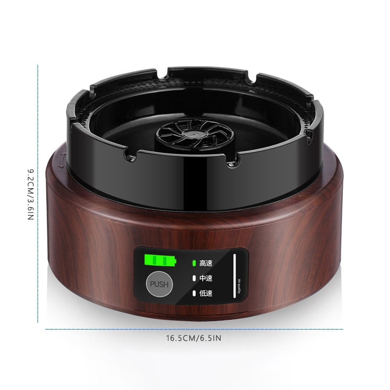 Cendrier anti fumée