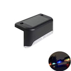 4x Solar LED Stair and Fence Lights