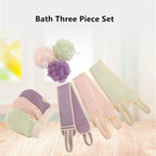 Kit de bain complet exfoliant