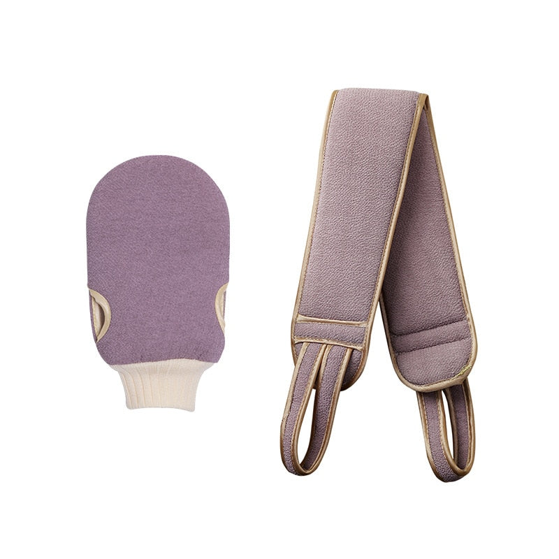 Kit de bain complet exfoliant