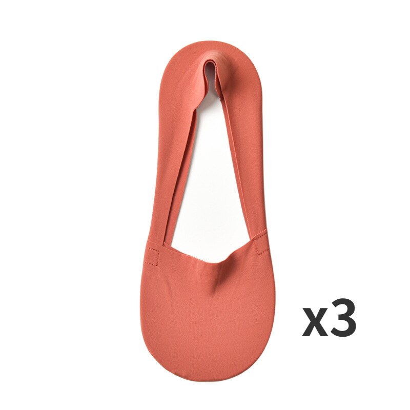 3x Calcetines antideslizantes de seda helada