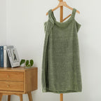 Serviette de bain Bambou - Effet robe