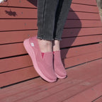 Mocassins en maille respirante pour femme