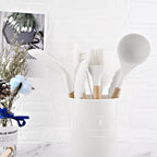 Ensemble complet d'ustensiles de cuisine en silicone