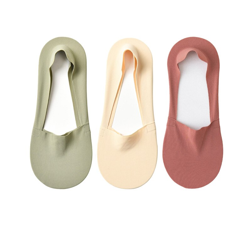 3x Calcetines antideslizantes de seda helada