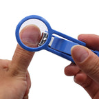 Coupe-ongles avec LED et loupe intégrés