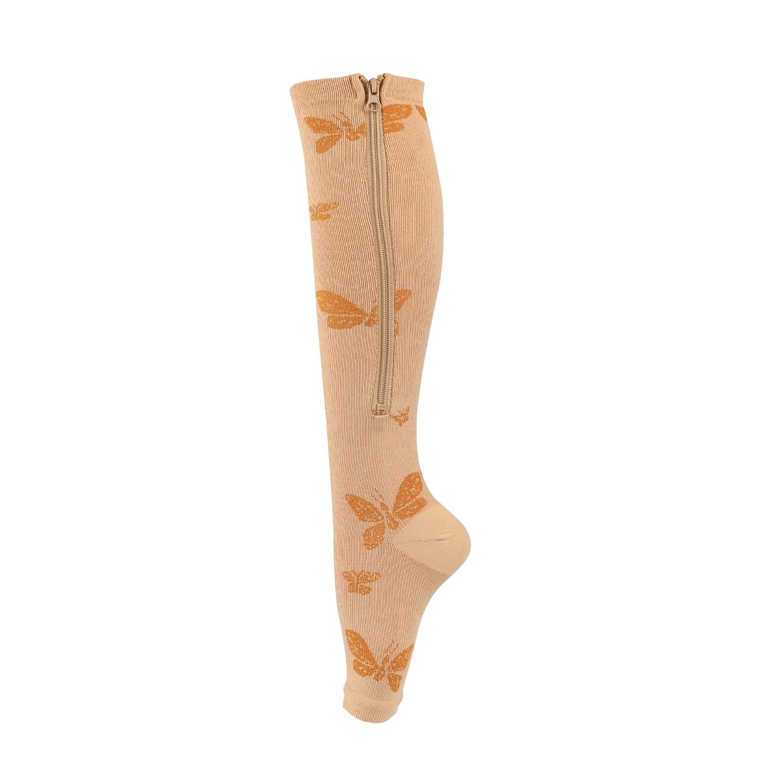 Zipper Compression Socks