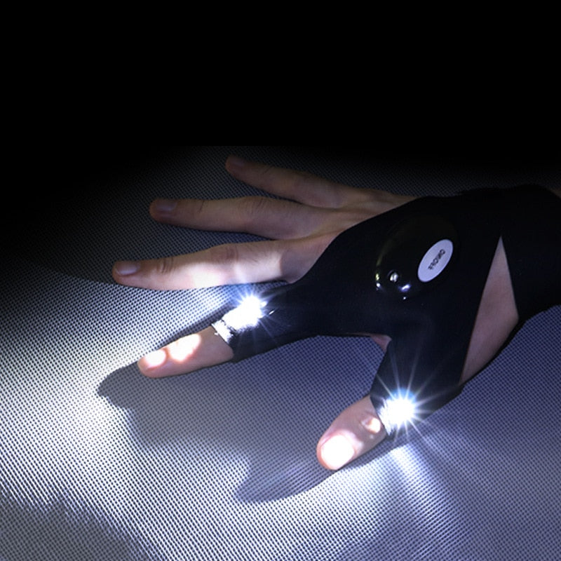 Gants Lumière LED