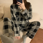 Pyjama à carreaux - Femme