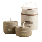 Lunch box 2 en 1 - Portable et Isotherme