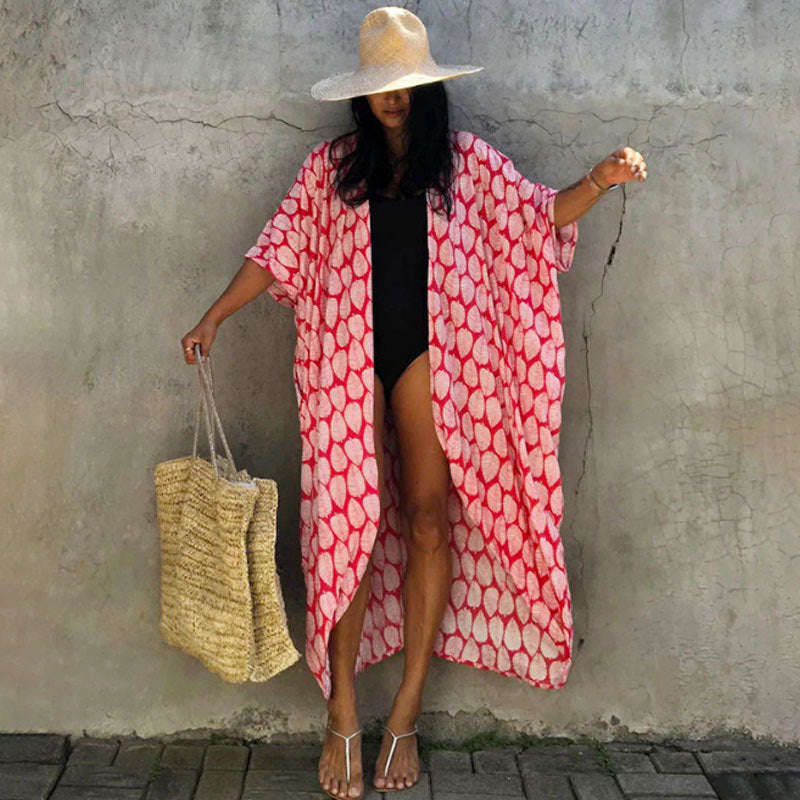 Robe de plage Kimono bohème - Collection 2023