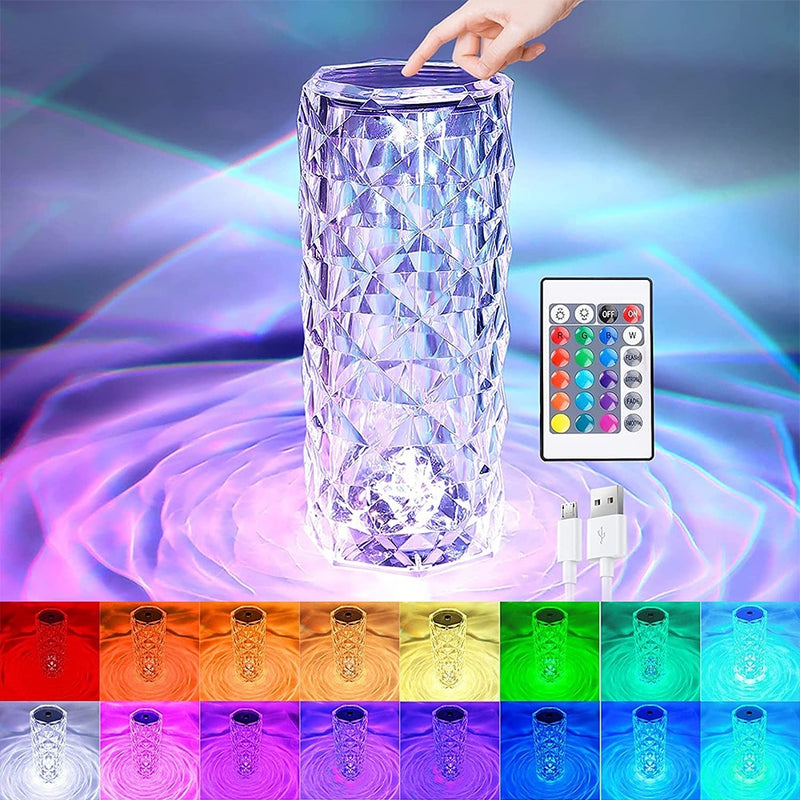 Lampe USB Cristal MAGIQUE !