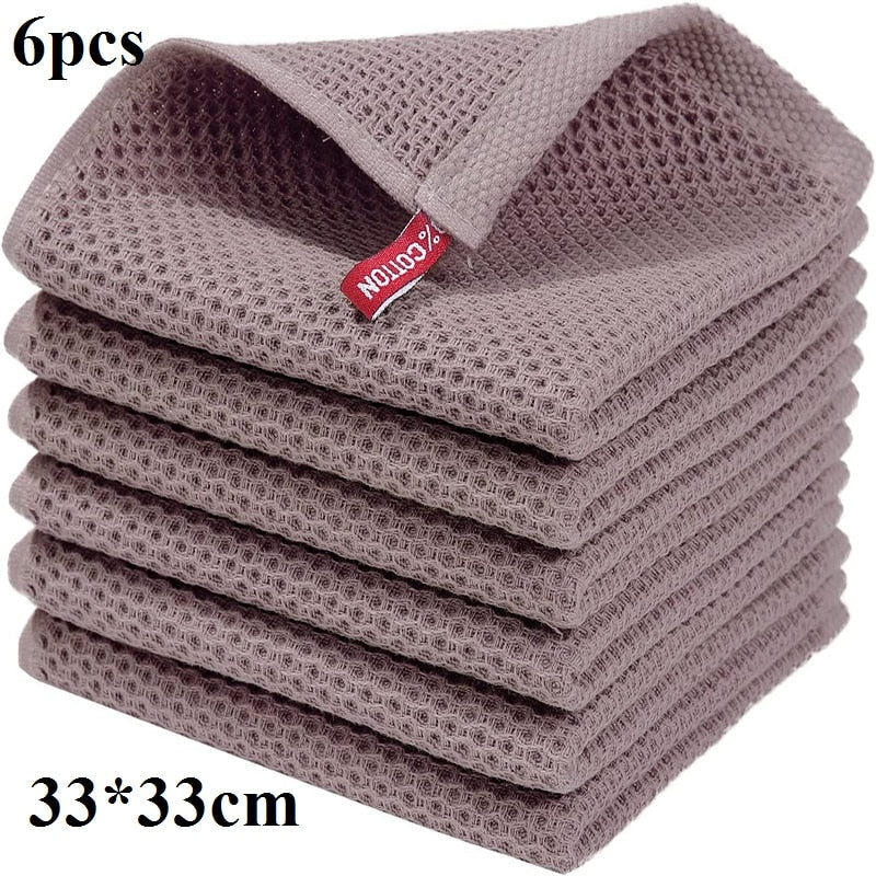 Paquete de 6 paños de cocina Absorción MÁX+