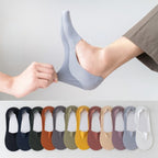 3x Chaussettes en soie glacée antidérapantes