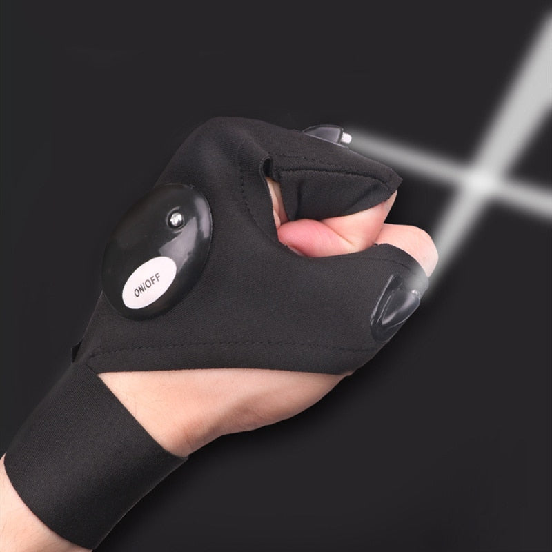 Gants Lumière LED
