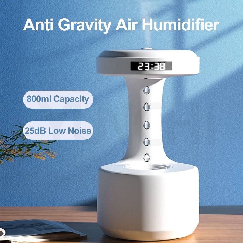 Diffuseur et humidificateur anti-gravité