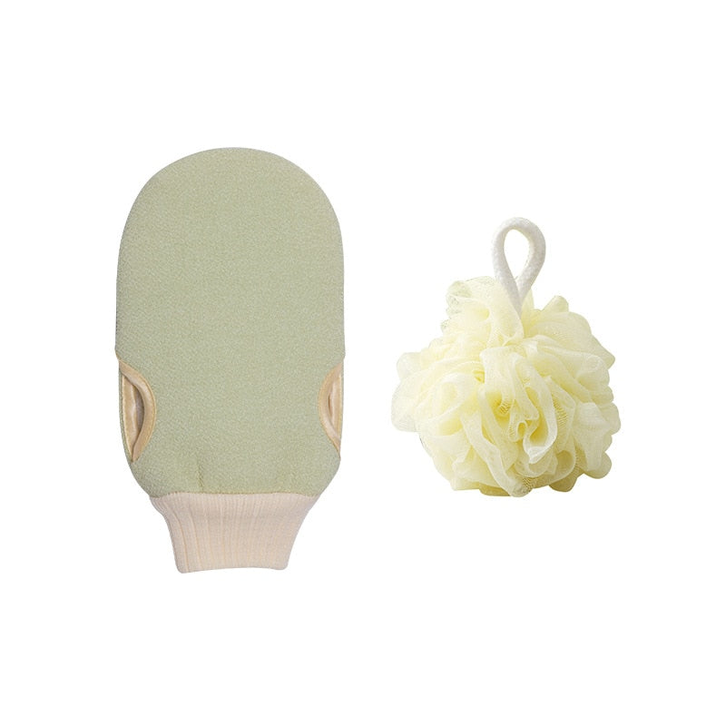 Kit de bain complet exfoliant