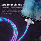 Câble de recharge 3 en 1 - Lumineux