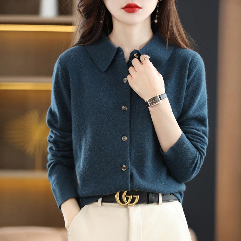 Cardigan en laine - Femme