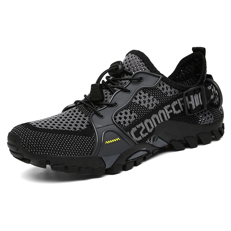 Lightweight and breathable hiking shoes