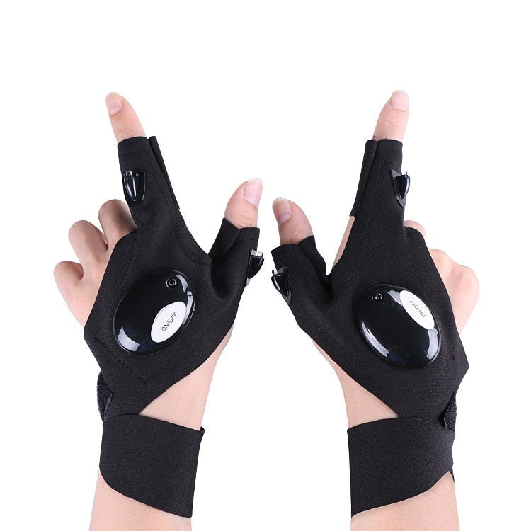 Gants Lumière LED
