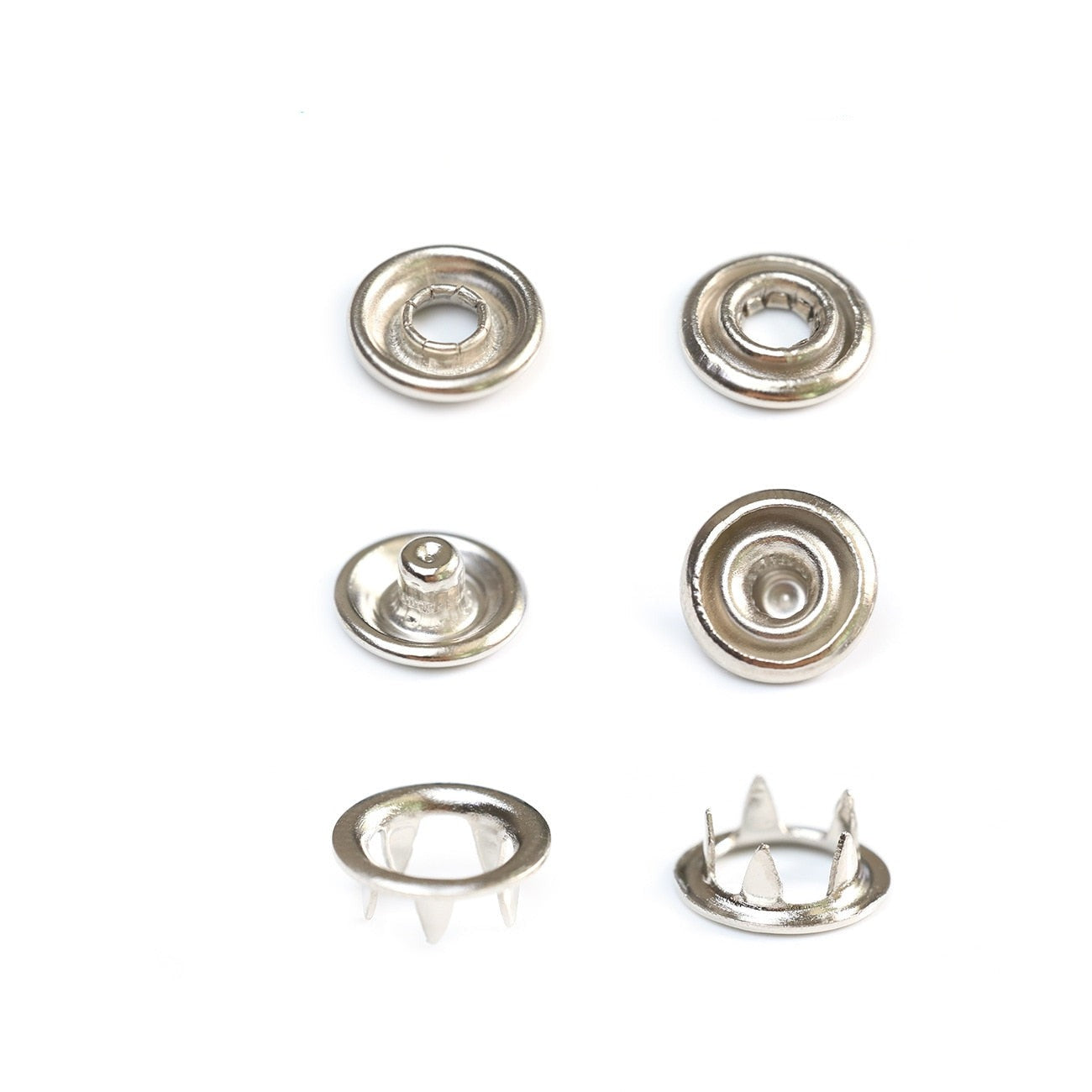 Pince à bouton pression - Set de 200 pièces