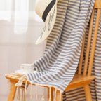 Serviette de plage 100% coton avec son sac à dos
