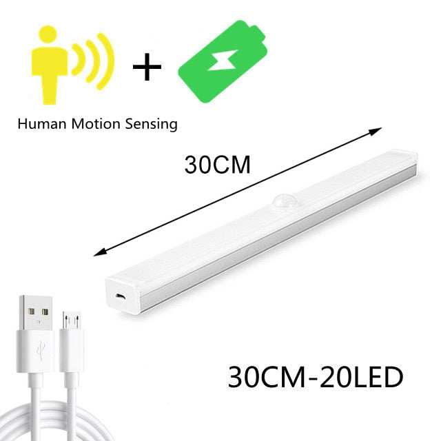 Regleta LED inalámbrica con sensor de movimiento