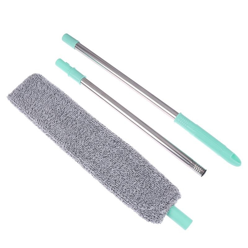 Balai à poussière rétractable en microfibre + 4 microfibres OFFERTES