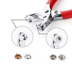 Pince à bouton pression - Set de 200 pièces