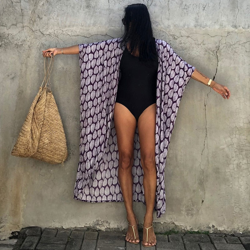 Robe de plage Kimono bohème - Collection 2023