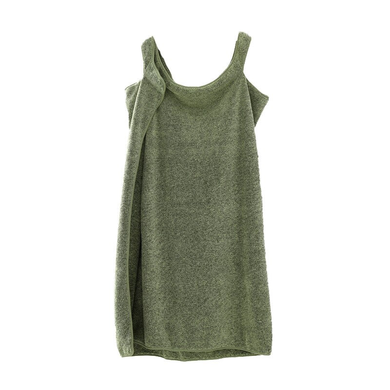 Serviette de bain Bambou - Effet robe