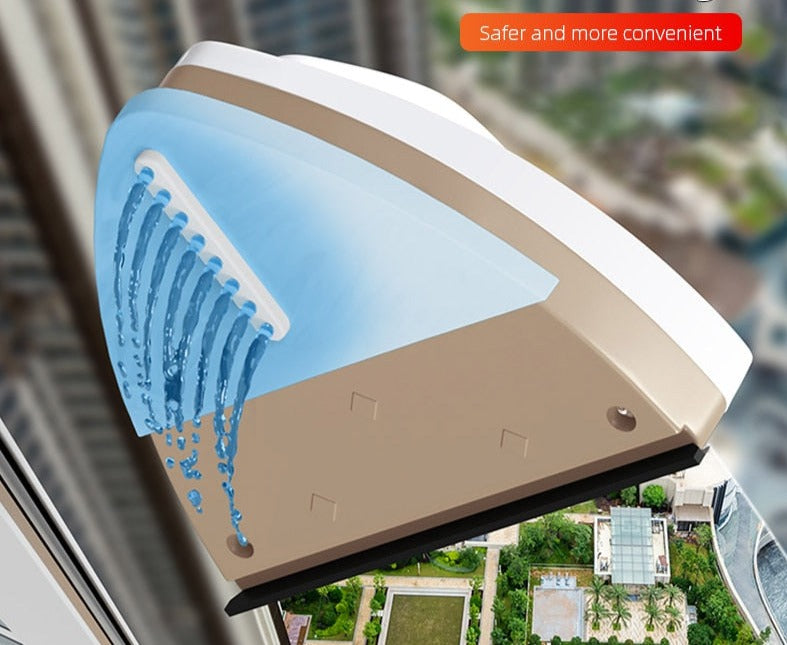 Nettoyeur magnétique double vitrage