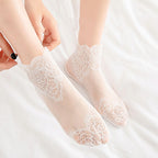 3 x Chaussettes transparentes pour Femmes