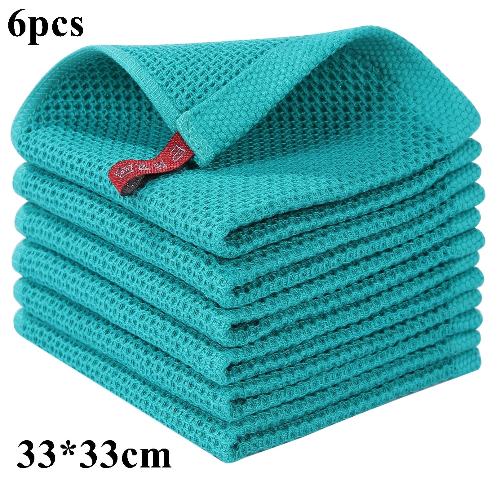 Paquete de 6 paños de cocina Absorción MÁX+
