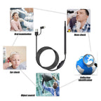 Caméra Otoscope HD - Micro USB, USB,  USB Type-C