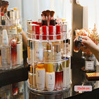 Organisateur de maquillage rotatif
